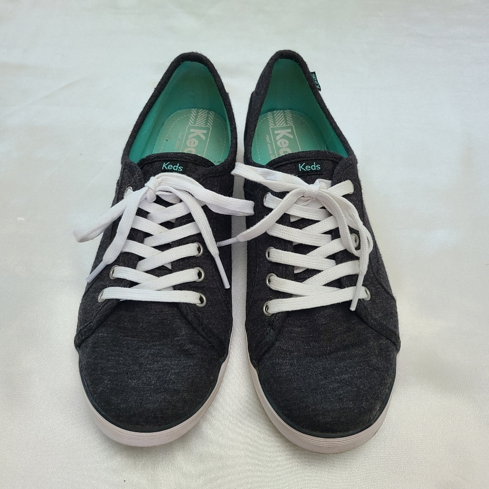Keds Grey Low Sneakers - Size Womens 8